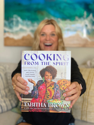 Signed copy of Tabitha Brown's Cookbook + Croutons!