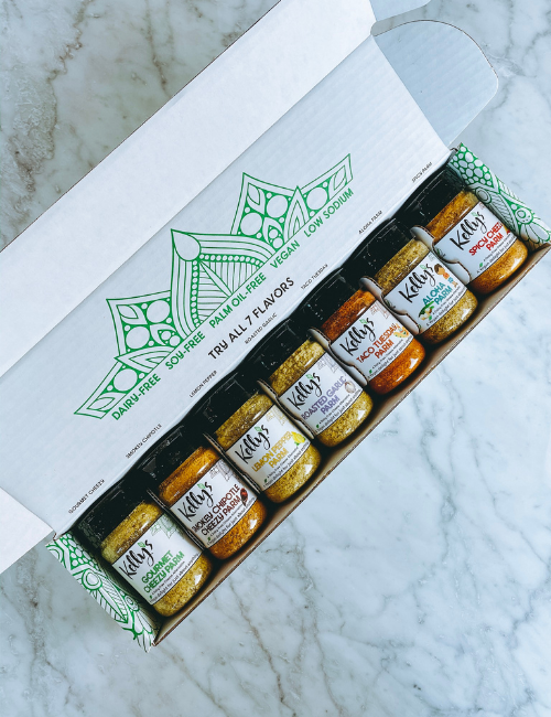 Try Them All Parm Pack! (7 Flavors) – Kelly's Croutons Try Them All Parm Pack! (7 Flavors) – Kelly's Croutons